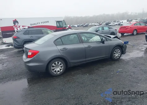 2012 Honda Civic Lx from USA, damaged, VIN 19XFB2F53CE386279